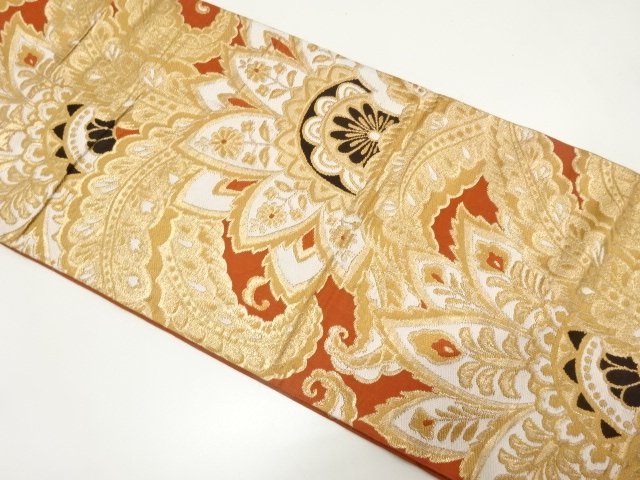 Japanese Kimono / Antique / Fukuro Obi Combined weave